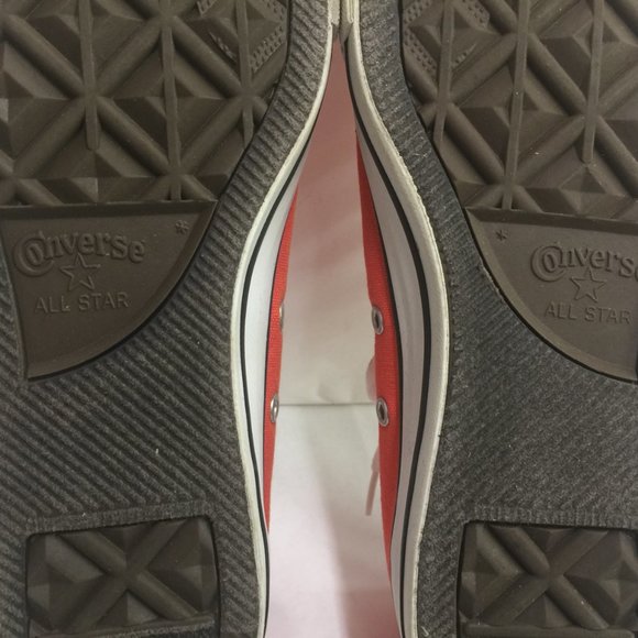 Converse All Stars Shoes Orange Unisex 7 Men 9 Women - Picture 11 of 14